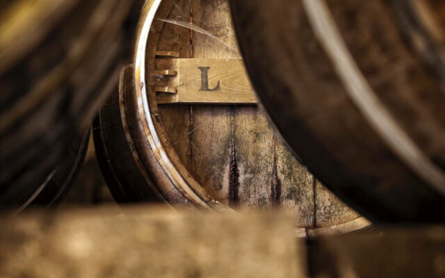 Cognac barrels